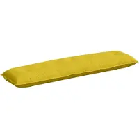vidaXL Rückenkissen Gelb 200 x 50 cm Cordstoff