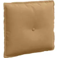 vidaXL Rückenkissen Braun 50 x 45 cm Cordstoff