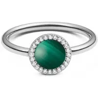 Daniel Wellington Elegant Ring With Malachite And Crystals Audrey Dw00401317