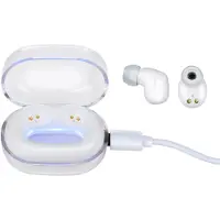 Grundig Kopfhörer Kabellos Bluetooth - In-Ear Kopfhörer mit USB-C Ladebox - Bluetooth Kopfhörer mit Mikrofon - 3h Laufzeit - Weiß