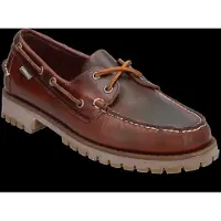 Sebago Herren-Slipper aus Wildleder, braun - Größe 7