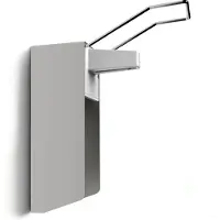 Horn Medical Aluminium Seifen- / Desinfektionsmittel Langarm-Wandspender 1 St Spender