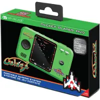 My Arcade GALAGA Pocket Player Pro, Mehrfarbig, D-Pad, 6,98 cm (2.75"), 3,5 mm, USB / Batterie, AA