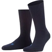 Falke Socken "Walkie Ergo", Damen, Gr. 44-45, Sockengröße, blau (marine (6120)), Obermaterial: 63% Schurwolle WV. 35% Polyamid PA. 2% Elasthan EL., Socken Socken