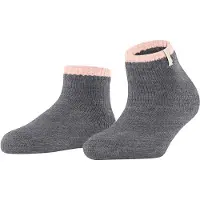 Falke Socken Cosy Plush Short Damen Grey Melange-Schuhgröße 35 - 38