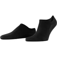 Falke Füßlinge "ClimaWool", Herren, Gr. 47-48, 3000, schwarz, Obermaterial: 48% Polyamid, 25% Schurwolle, 25% Lyocell, 2% Elasthan, unifarben, Socken Füßlinge, mit Merinowolle und Lyocell