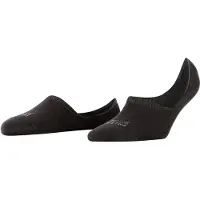 Falke Füßlinge "Step High Cut", Kinder, Gr. 37-38, schwarz (schwarz (3000)), Obermaterial: 77% Baumwolle CO. 19% Polyamid PA. 4% Elasthan EL., glatt, Socken Füßlinge