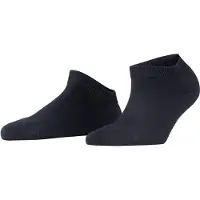 Falke Sneakersocken "ClimaWool", Damen, Gr. 41-42, blau (schwarz navy (6370)), Obermaterial: 44% Polyamid PA. 28% Lyocell CLY. 28% Schurwolle WV., Socken Sneakersocken