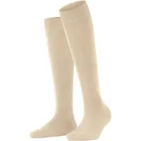 Falke Kniestrümpfe "ClimaWool", Damen, Gr. 37-38, beige (cream (4011)), Obermaterial: 44% Polyamid PA. 28% Lyocell CLY. 28% Schurwolle WV., Socken Kniestrümpfe