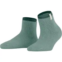 Falke Socken Cosy Plush Short Damen Sage-Schuhgröße 39 - 42