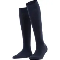 Falke Damen Socken Softmerino Kniestrümpfe 47438-6379 35-36 - Dark Navy - 35-36