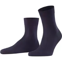 Falke Kurzsocken "Tiago", Herren, Gr. 41-42, blau (schwarz navy (6375)), Obermaterial: 90% Baumwolle CO. 8% Polyamid PA. 2% Elasthan EL., glatt, Socken Kurzsocken