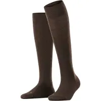 Falke Damen Kniestrümpfe Sensitive Berlin KH 46229-5230 39-42 - Dark brown - 39-42