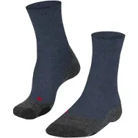 Falke TK2 Explore Melange Herren Wandersocken, 39-41, Blau, Schurwolle