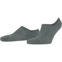 Falke Füßlinge "Keep Warm", Herren, Gr. 37-38, blau (smoke blau (6333)), Obermaterial: 65% Schurwolle WV. 34% Polyamid PA. 1% Elasthan EL., glatt, Socken Füßlinge