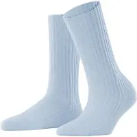 Falke Cosy Wool Boot Damen Bootsocken light blue (6594) 39-42