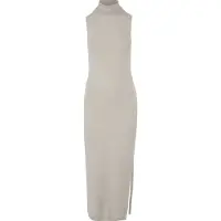 Urban Classics Shirtkleid "Damen Ladies Knitted Eco Viscose Turtleneck Dress" 1 tlg.