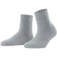 Falke Bedsock Rib Damen Haussocken silver (3290) 39-42