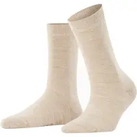 Falke Damen Softmerino Socken 47488-4549 39-40 - Linn. Mel. - 39-40