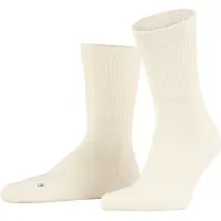 Falke Socken "Walkie Light", Damen, Gr. 46-48, weiß (woolweiß (2060)), Obermaterial: 66% Schurwolle WV. 34% Polyamid PA., Socken Socken