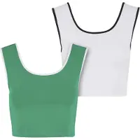 Urban Classics T-Shirt "Ladies Contrast Cropped Top" 1