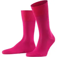 Falke Socken "Tiago", Herren, Gr. 45-46, rot (berry (8390)), Obermaterial: 93% Baumwolle CO. 5% Polyamid PA. 2% Elasthan EL., glatt, Socken Socken