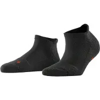 Falke Sneakersocken "Keep Warm", Damen, Gr. 37-38, grau (anthra.mel (3080)), Obermaterial: 62% Schurwolle WV. 35% Polyamid PA. 3% Elasthan EL., glatt, Socken Sneakersocken