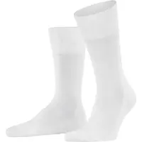 Falke Socken "Tiago", Herren, Gr. 39-40, weiß (weiß (2000)), Obermaterial: 93% Baumwolle CO. 5% Polyamid PA. 2% Elasthan EL., glatt, Socken Socken