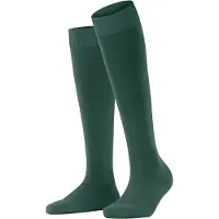 Falke Damen Kniestrümpfe ClimaWool KH 46884-7441 41-42 - Hunter green - 41-42