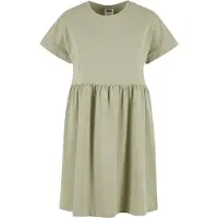 Urban Classics A-Linien-Kleid "Damen Ladies Organic Empire Valance Tee Dress" 1 tlg.