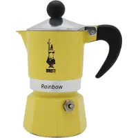Bialetti Rainbow, 0,06 l, Aluminium, Thermoplast, Gelb, 140 mm, 6,2 cm