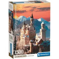 Clementoni High Quality Collection Neuschwanstein, 1500 Stück(e), Landschaft, 18 Jahr(e)