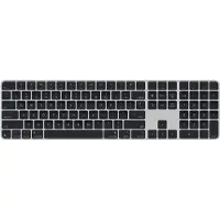 Apple Magic, Verkabelt & Kabellos, USB + Bluetooth, QWERTY, Schwarz