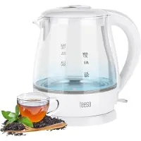 Uni-T Teesa kabelloser elektrischer Wasserkocher TSA1030 weiß