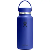 Hydroflask - Wide Mouth With Flex Cap 2.0 - Isolierflasche Gr 946 ml blau