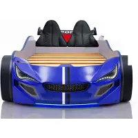 Aileenstore Autobett Kinder 90x200 Jungen LED Leuchte Unterbodenbeleuchtung Sound Fernbedienung, Farbe wählen:Schwarz, Sportsitze:ohne Sportsitze, Matratze:inkl. Matratze, Bettwäsche:inkl. Bettwäsche