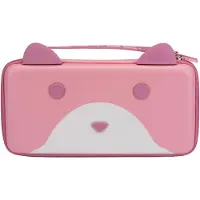 Fr-Tec Tanooki Ears Nintendo Switch-hülle Rosa Rosa One Size