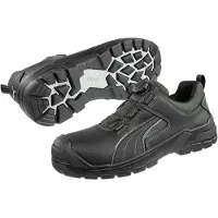 Puma Sicherheitsschuh Cascades Disc low S3 nach EN ISO 20345:2022 S3 CI HI HRO SRC schwarz Größe 48