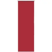vidaXL Verdunkelungsrollo Rot 50x175 cm Stoffbreite 45,7 cm Polyester