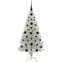 vidaXL Mads (mit 150 LEDs und schwarzen Bällen)