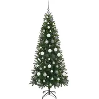 vidaXL Kim (mit LEDs und weissen/grauen Bällen)