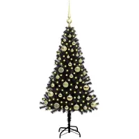 vidaXL Mads (mit 150 LEDs und goldenen Kugeln)