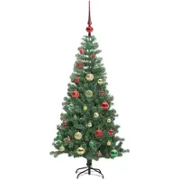 vidaXL Mads (mit 150 LEDs und bunten Kugeln)