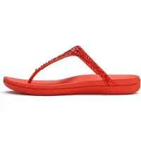 Original Brands FitFlop Solay Mixed-Crystal Toe-Post Sandals 40