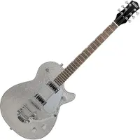Gretsch G5230T Electromatic Sparkle Jet FT Single-Cut mit Bigsby Silver Sparkle