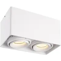 HOFTRONIC™ LED Aufbaustrahler 2-flammig 8W 690lm 4000K Weiß IP20