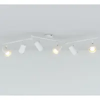 HOFTRONIC™ LED Deckenleuchte 24W 2070lm 2700K Schwenkbar Weiß 6 Flammig