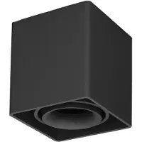 HOFTRONIC™ LED Aufbaustrahler 5W GU10 Dimmbar Schwenkbar Schwarz