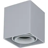 HOFTRONIC™ LED Aufbaustrahler 5W GU10 Dimmbar Schwenkbar Grau IP20
