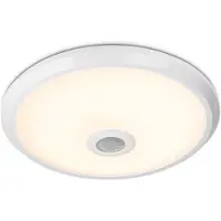 HOFTRONIC™ LED Deckenleuchte 12W 1000lm 3000K Weiß IP20 rund Sensor